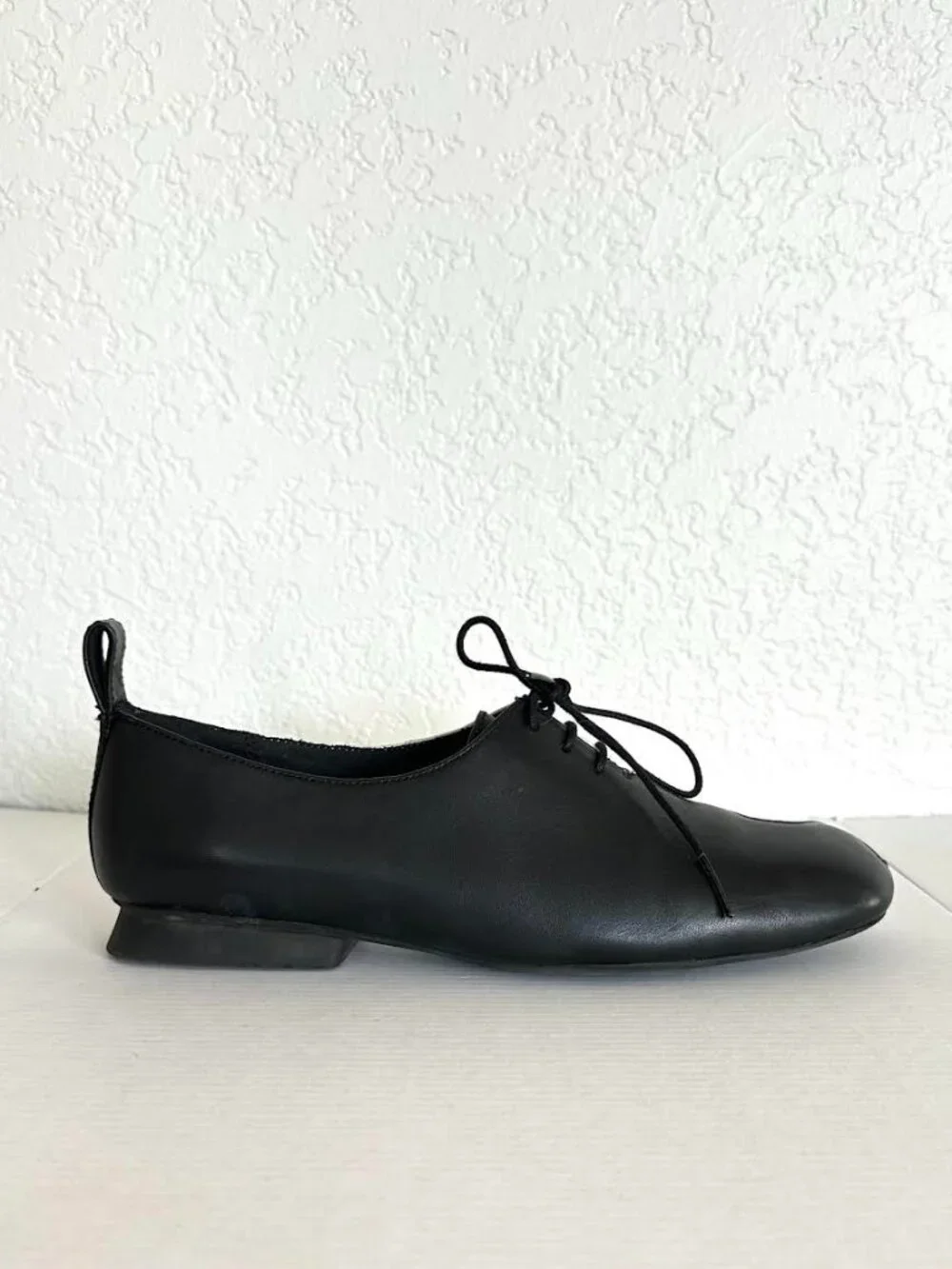 Camper CamperLab Twins Black & White Lace Up Light Weight Shoe Art To Wear